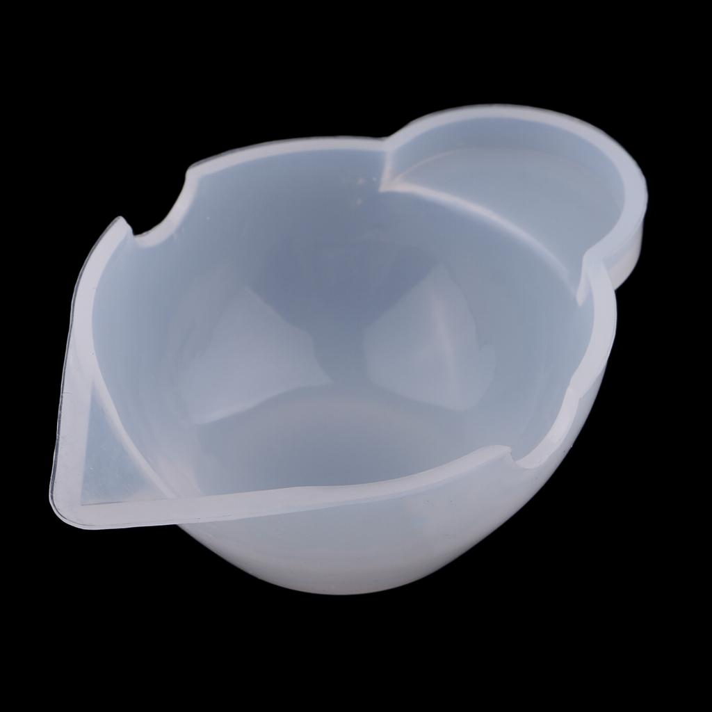 Silicone Epoxy Resin Molds Set - レジン用接着剤、シリコン製計量カップセット、手作り工芸用ジュエリーメイキングキット、エポキシレジン用型、関連用品