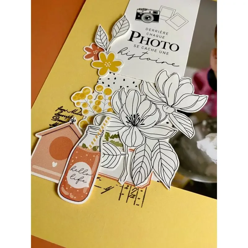 Clear Silicone Stamps For Card Making - フランス製透明クリアシリコン開花カレンダースタンプクラフトエンボス加工紙グリーティングカード作成テンプレートDIY手作り