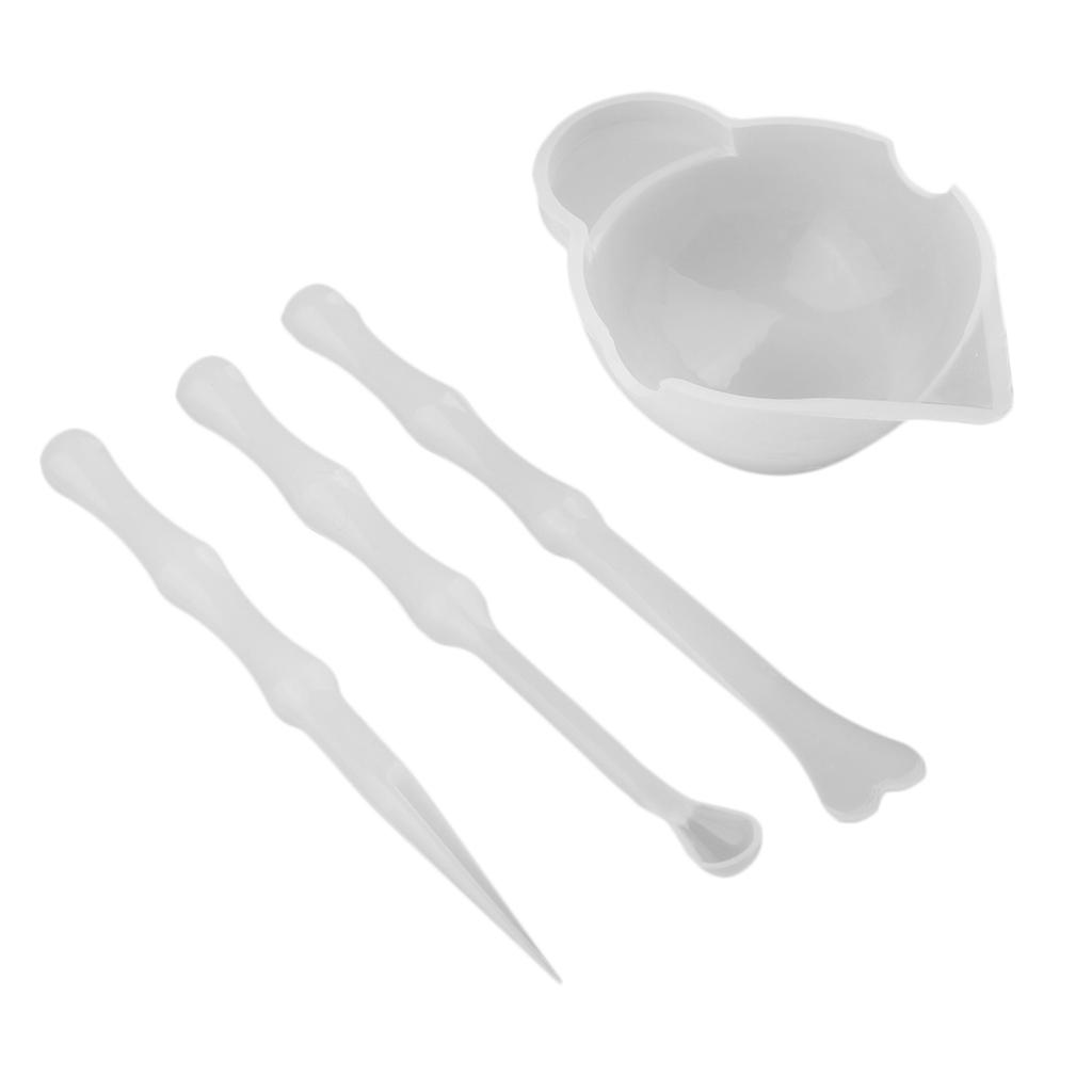 レジン用接着剤、シリコン製計量カップセット、手作り工芸用ジュ - Silicone Epoxy Resin Molds Set のレビューと価格