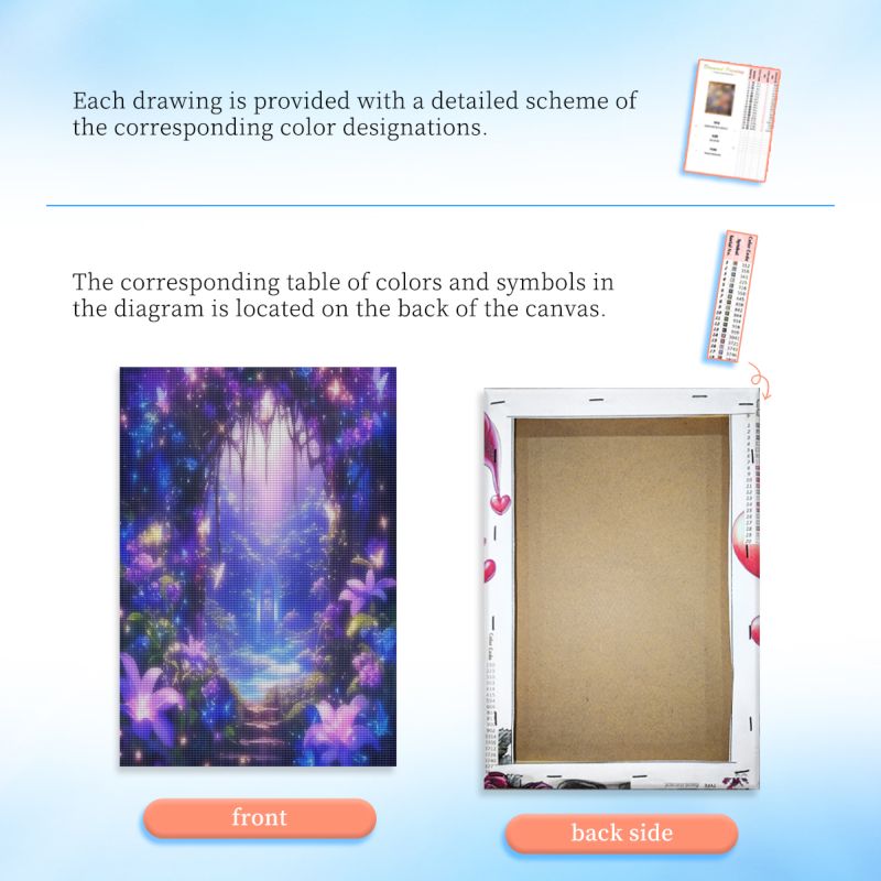RUOPOTY フレーム入り発光森 5d ダイヤモンドペイン - Painting Supplies のレビューと価格