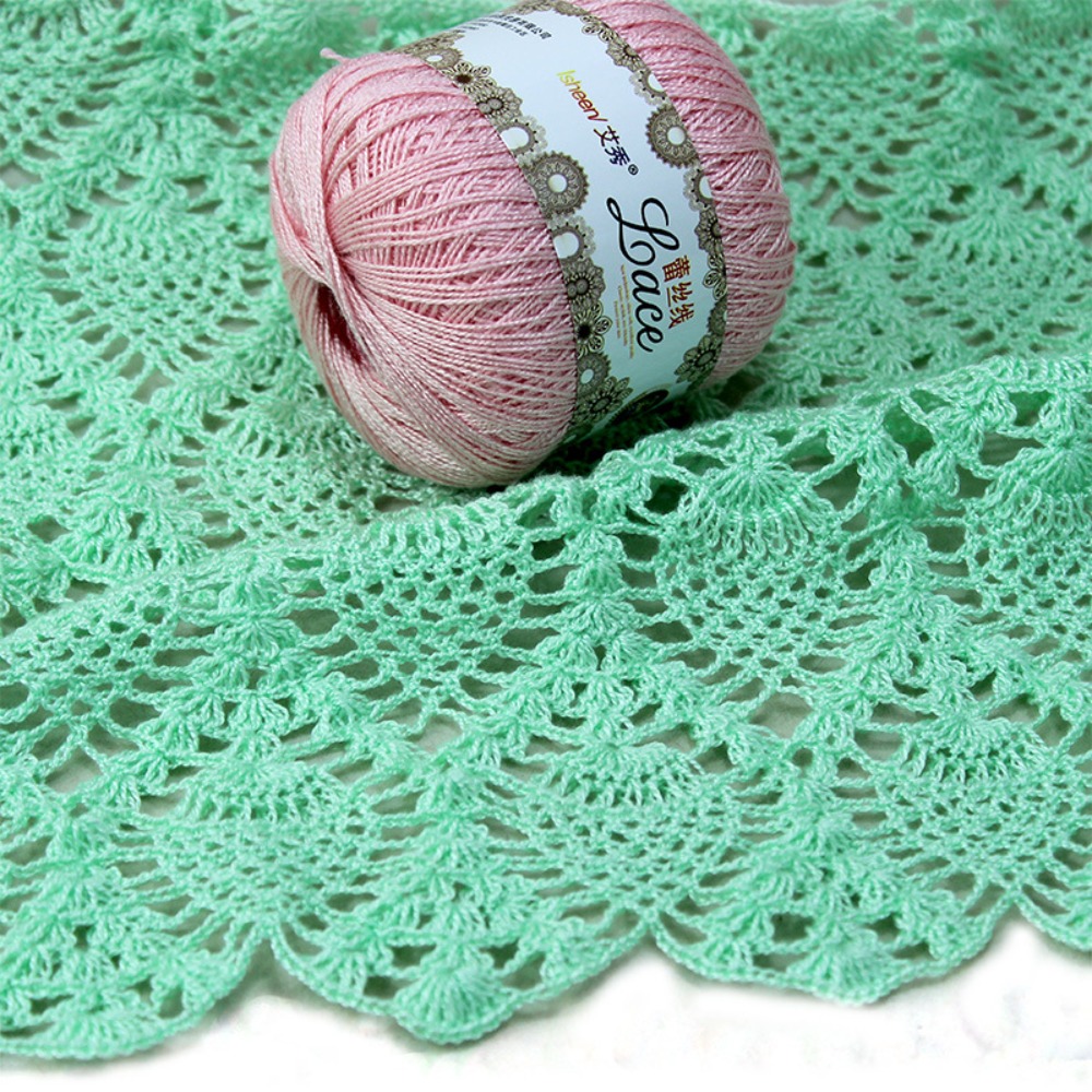 柔らかい綿のレースの糸,かぎ針編みの糸,ウールの刺embro - Cotton Embroidery Thread Skeins のレビューと価格