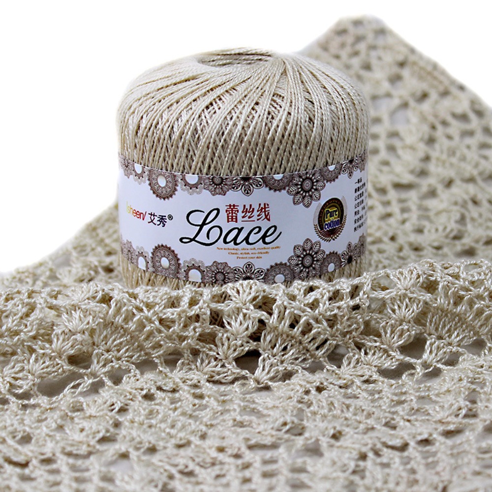 柔らかい綿のレースの糸,かぎ針編みの糸,ウールの刺embro - Cotton Embroidery Thread Skeins のレビューと価格