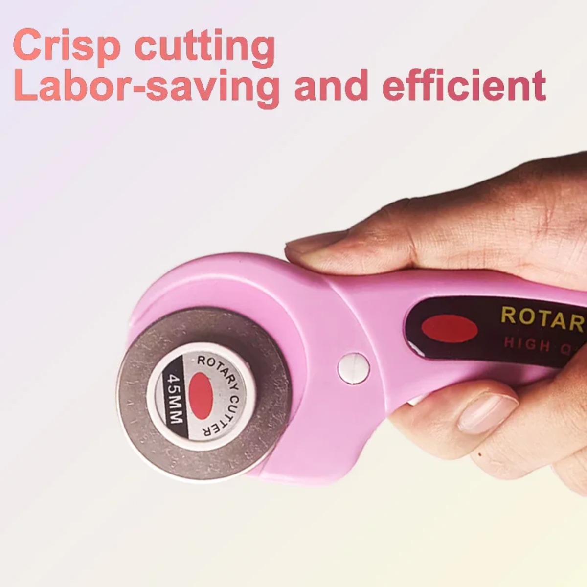 45mm ピンク パッチワーク ロータリーカッター カラーシ - Rotary Cutter For Fabric 45Mm のレビューと価格