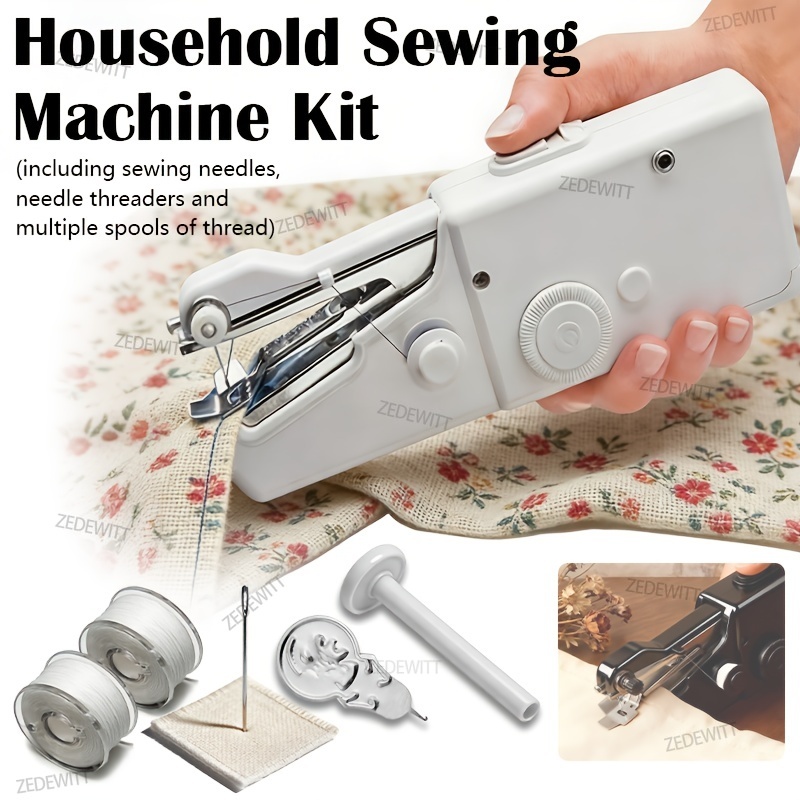 ポータブルハンドヘルド電動ミシン ミニクイックステッチ DI - Mini Electric Sewing Machine Handheld のレビューと価格
