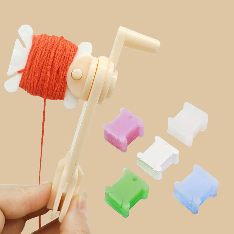 刺繍糸ボビン1セット。クロスステッチ、裁縫、手芸用の糸を整理 - Cotton Embroidery Thread Skeins のレビューと価格