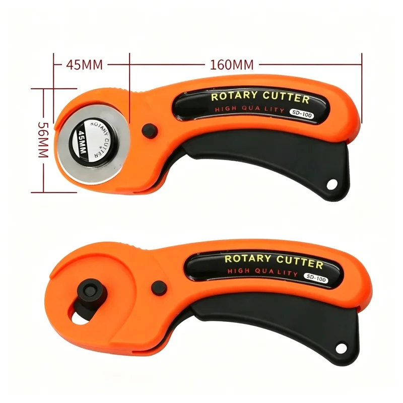 ロータリーカッター 45mm、カード紙、裁縫、キルティング、 - Rotary Cutter For Fabric 45Mm のレビューと価格