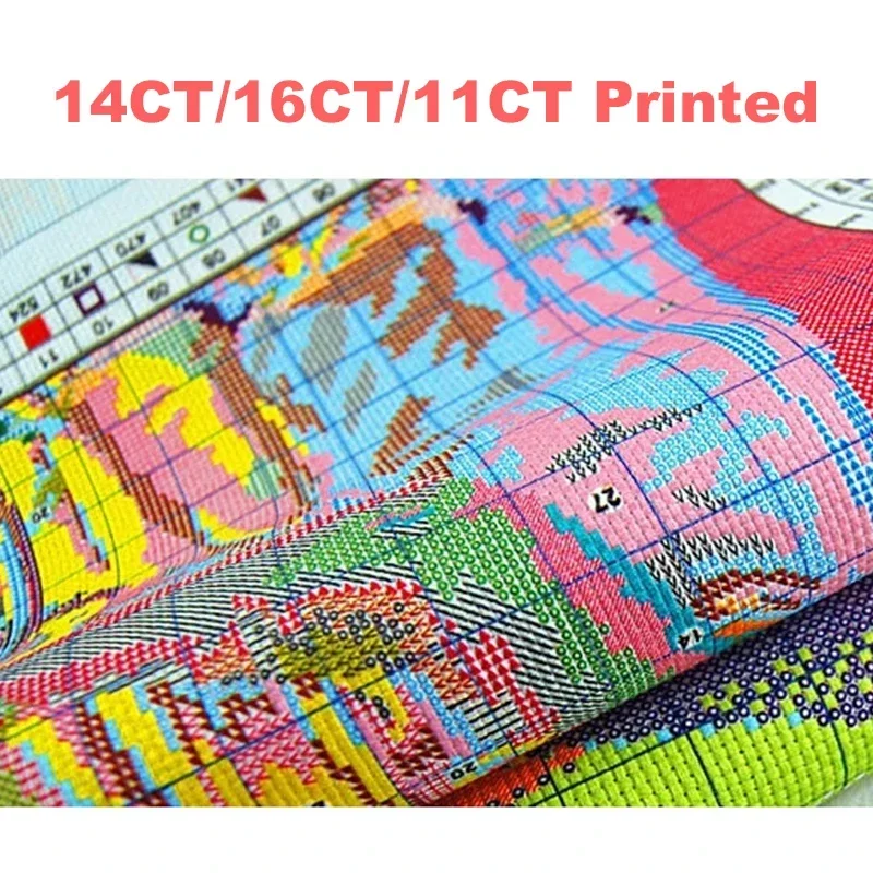 アジサイの花クロスステッチキットアイーダ 14CT 16CT - Cotton Embroidery Thread Skeins のレビューと価格
