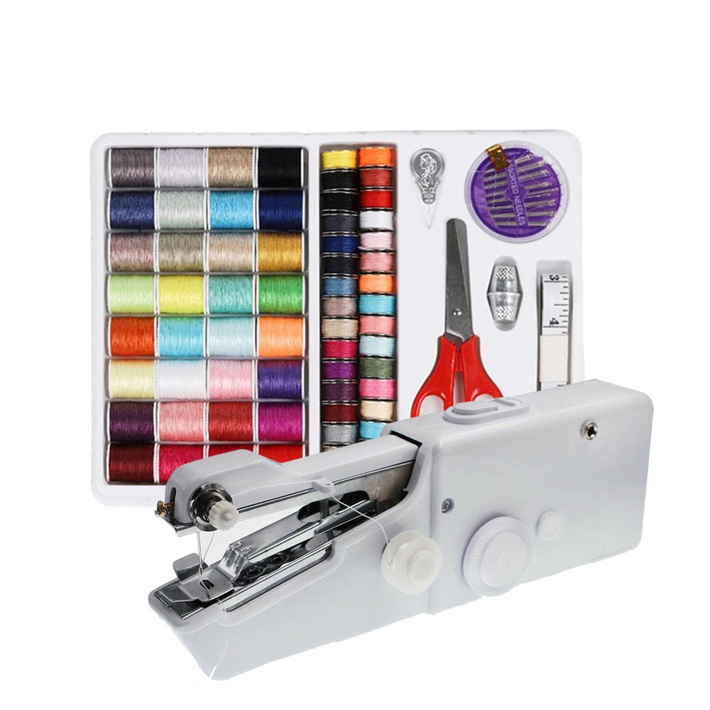 ロック機能付きステッチングツール、DIY用、裁縫道具、電動ミ - Mini Electric Sewing Machine Handheld のレビューと価格