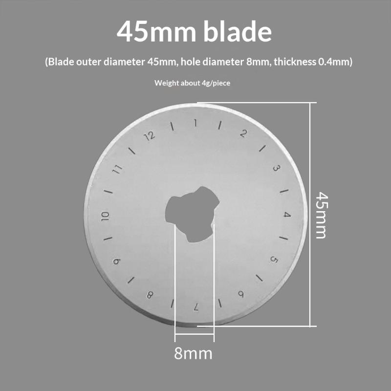 5/10 個 45 ミリメートルロータリーカッター、鋭利で耐 - Rotary Cutter For Fabric 45Mm のレビューと価格