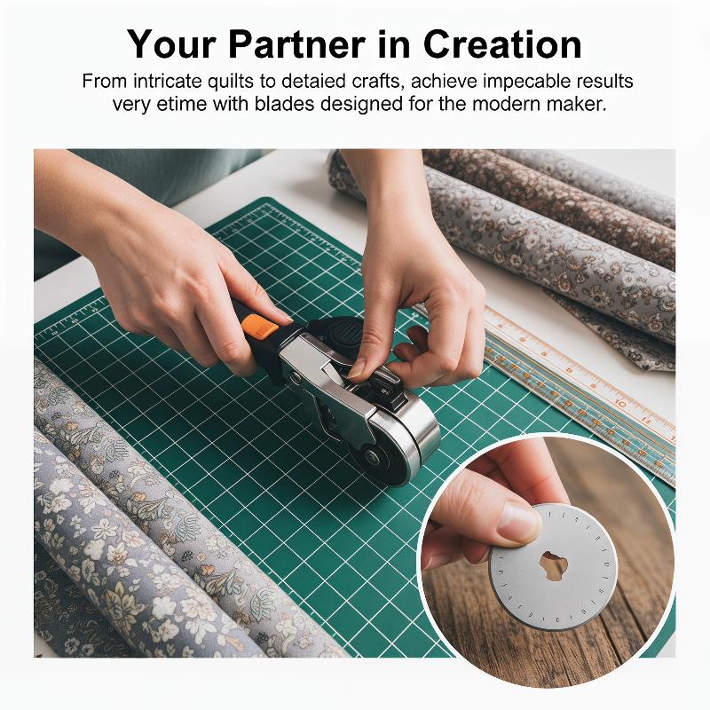 5/10 個 45 ミリメートルロータリーカッター、鋭利で耐 - Rotary Cutter For Fabric 45Mm のレビューと価格
