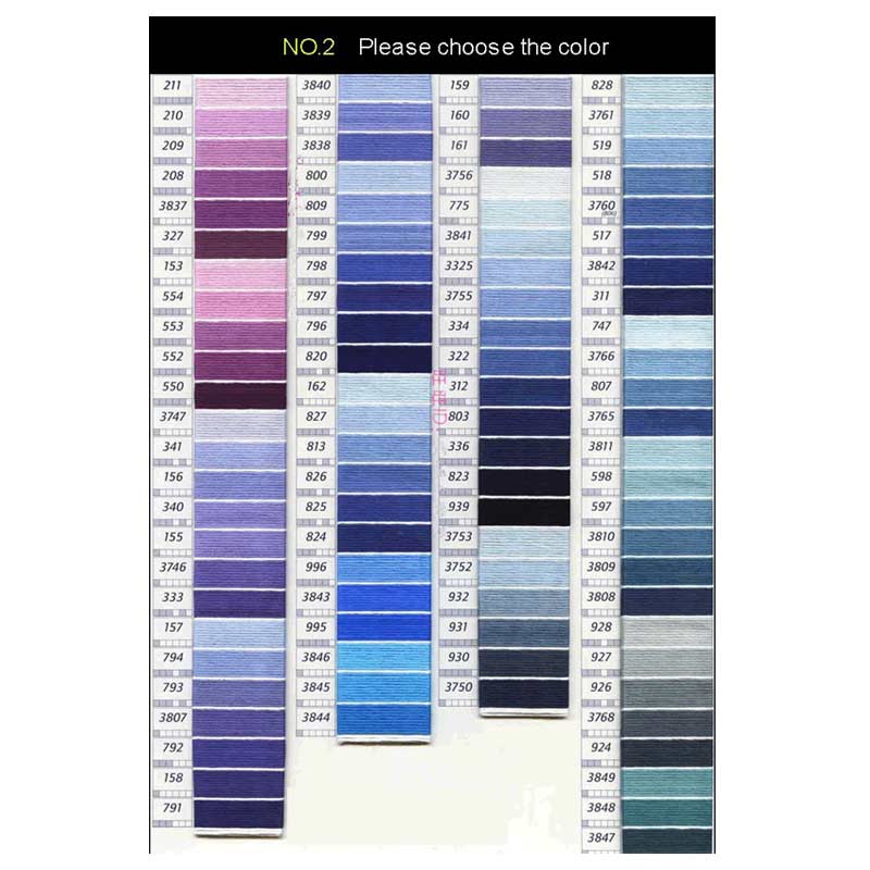 954--3042-10本入りクロスステッチ糸 / クロスス - Cotton Embroidery Thread Skeins のレビューと価格